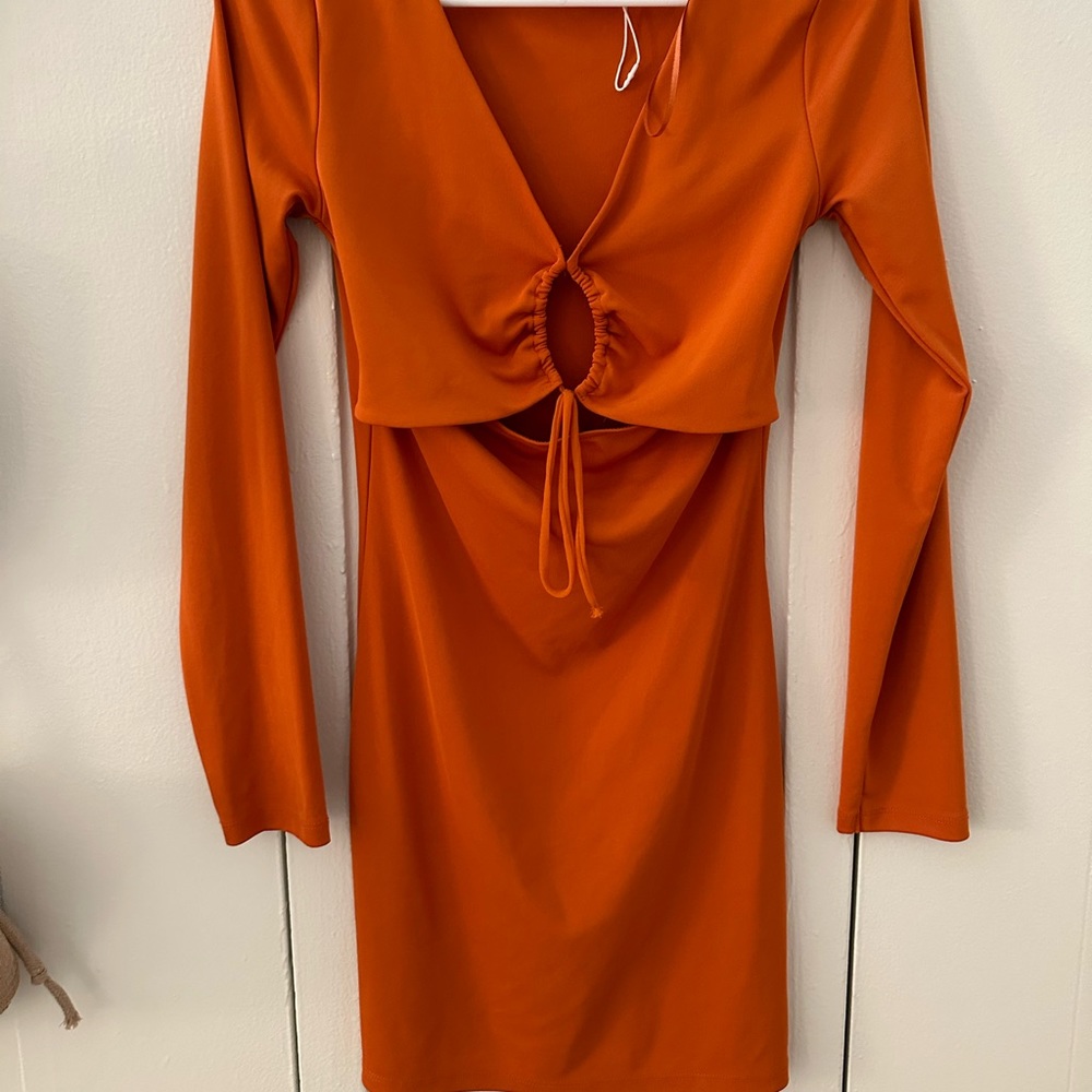 Zara Orange Dress